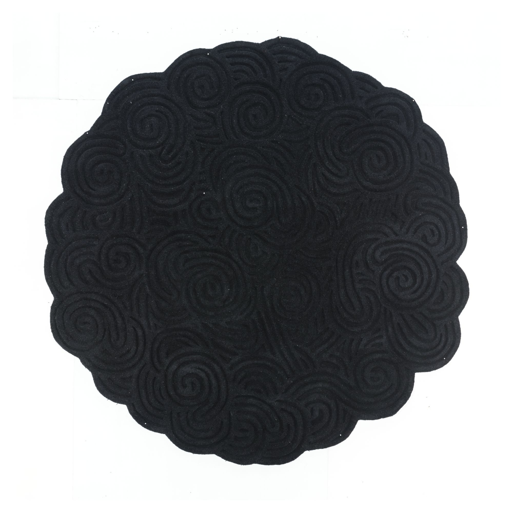 Scarlet Splendour Karesansui Rug