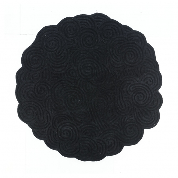 Scarlet Splendour Tappeto rotondo Karesansui cm. 200