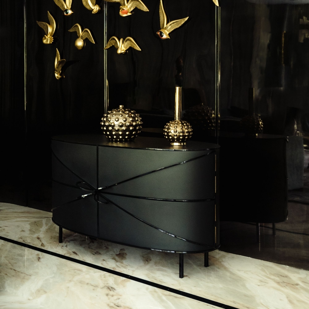 Scarlet Splendour Credenza 88 Secrets