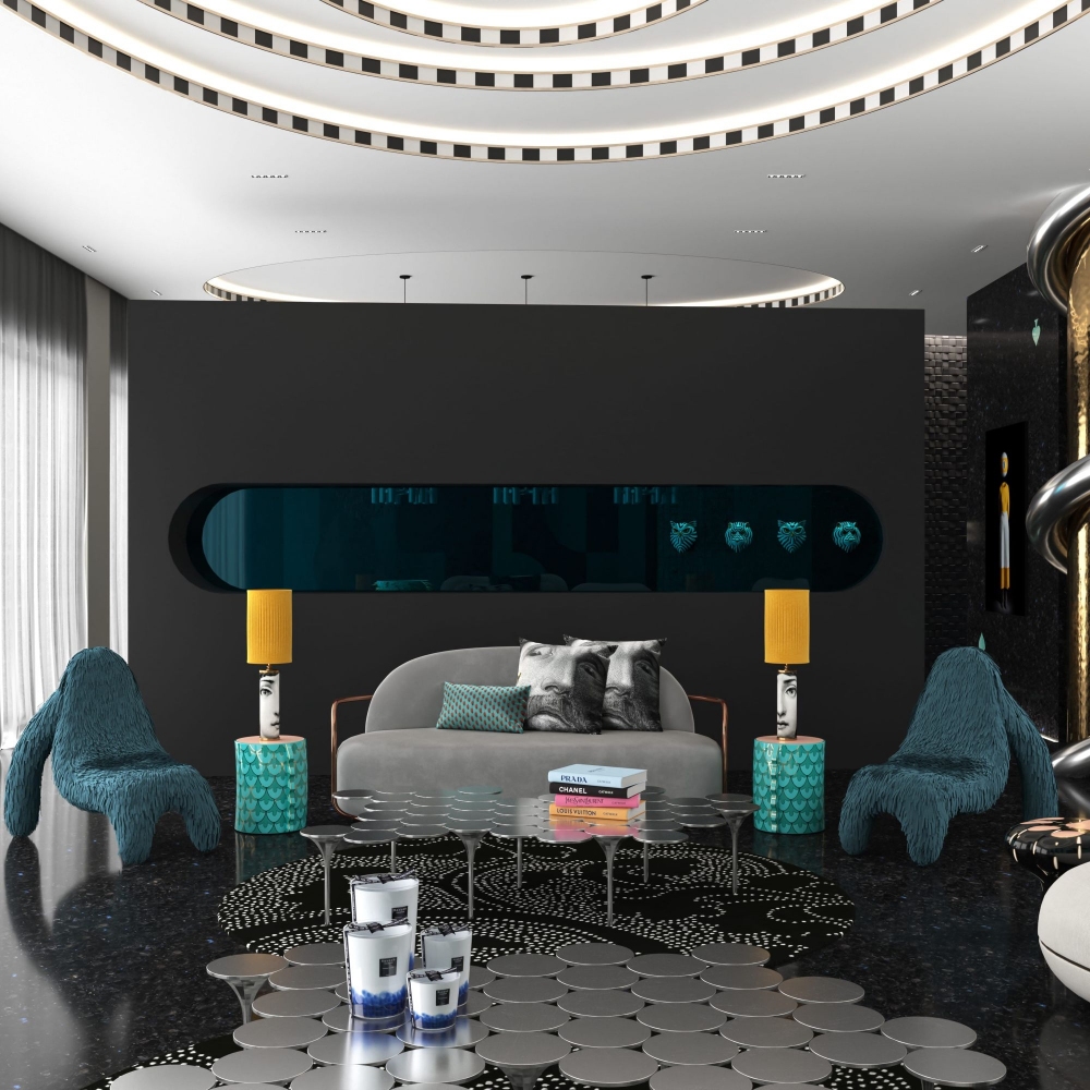 Scarlet Splendour Orion Sofa - 88...