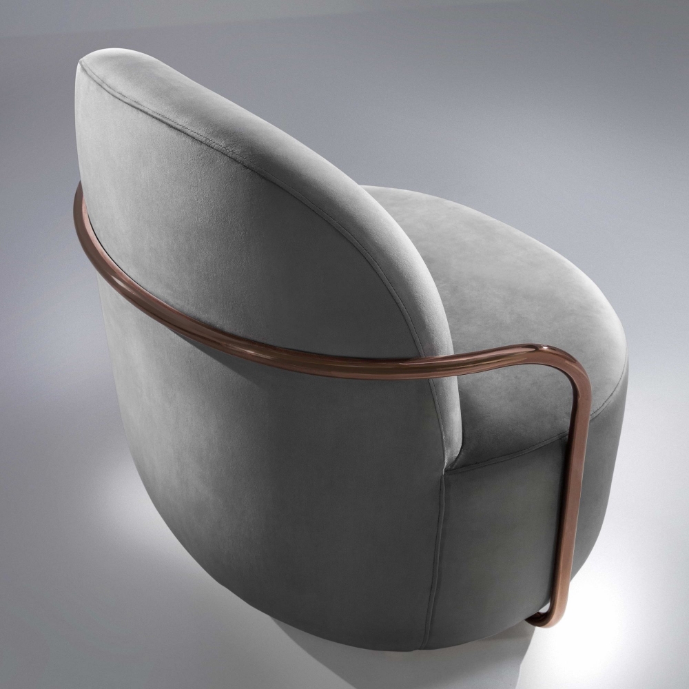 Scarlet Splendour Sedia lounge Orion - 88 Secrets collection