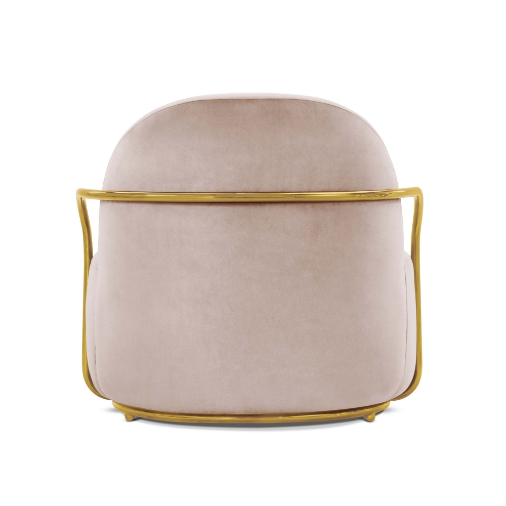 Scarlet Splendour Sedia lounge Orion - 88 Secrets collection