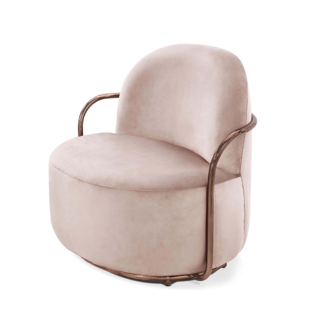 Scarlet Splendour Orion Lounge Chair - 88 Secrets collection