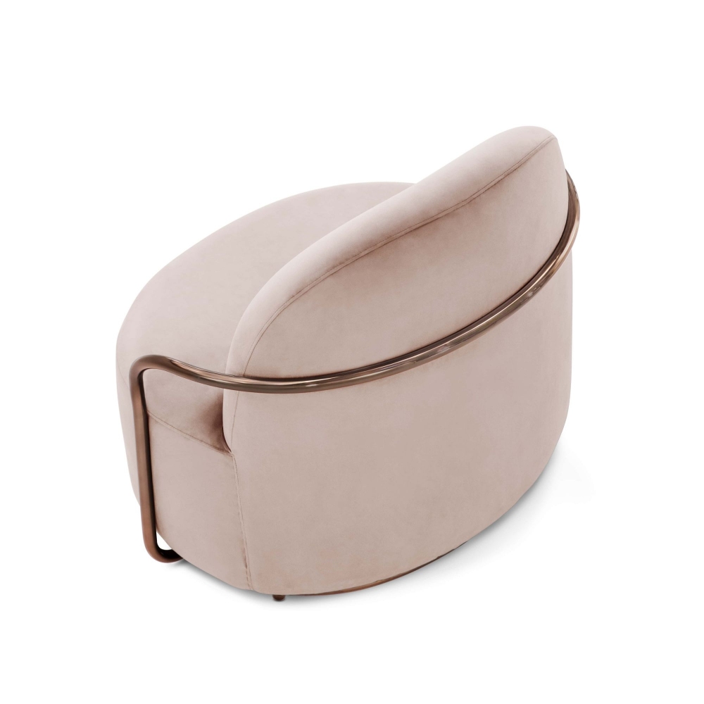 Scarlet Splendour Orion Lounge Chair - 88 Secrets collection