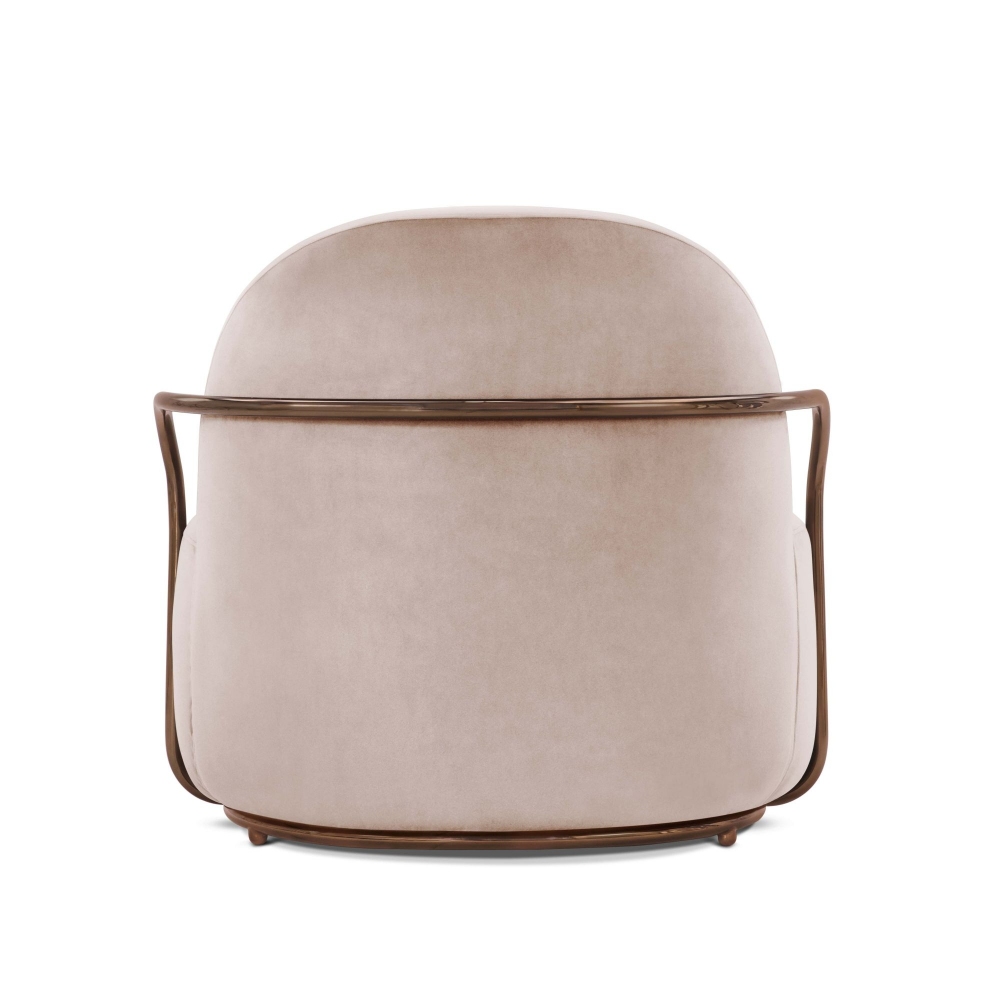 Scarlet Splendour Orion Lounge Chair - 88 Secrets collection