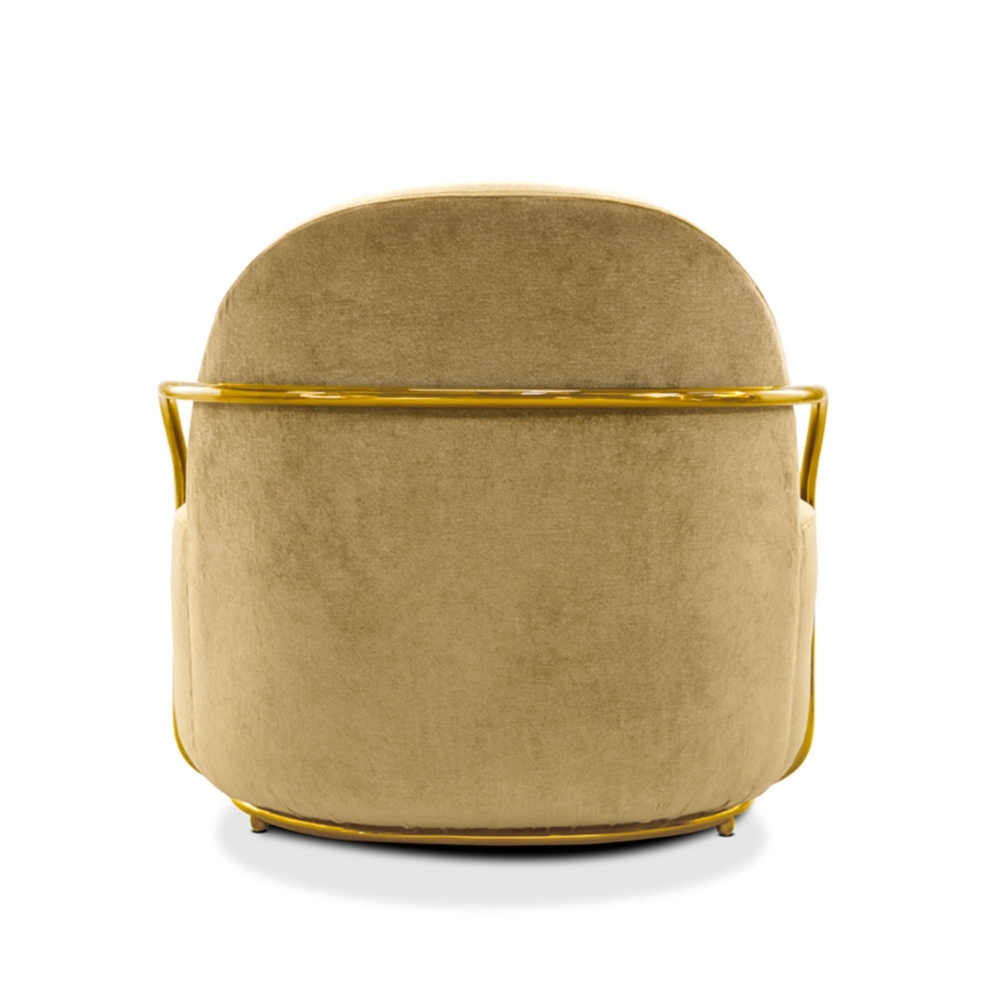 Scarlet Splendour Sedia lounge Orion - 88 Secrets collection