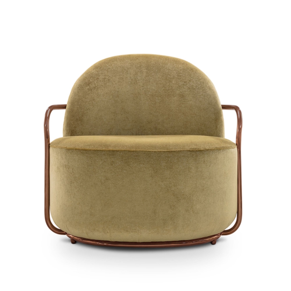 Scarlet Splendour Sedia lounge Orion - 88 Secrets collection