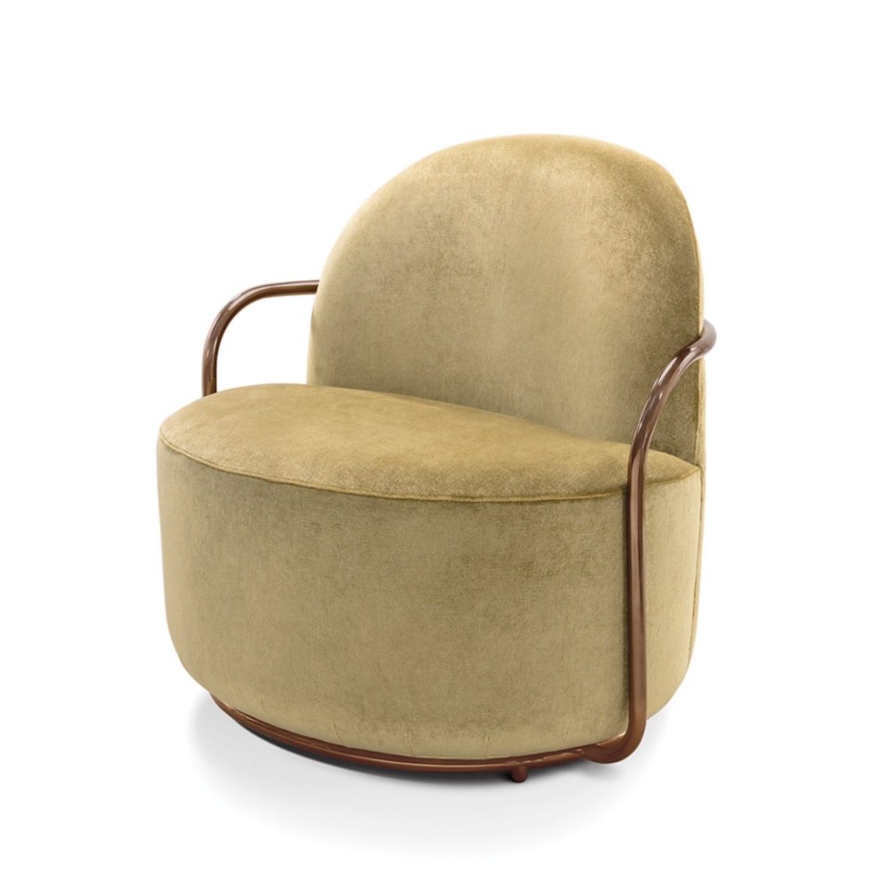 Scarlet Splendour Sedia lounge Orion - 88 Secrets collection