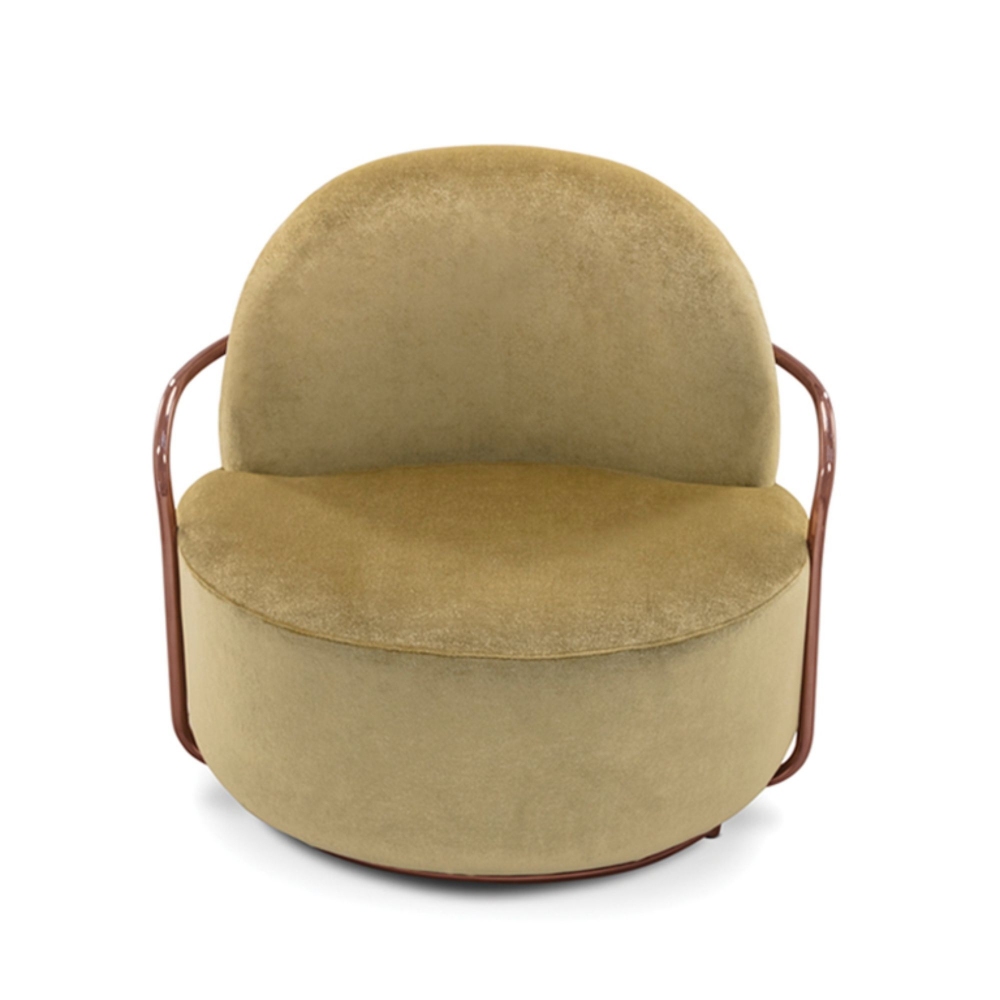 Scarlet Splendour Sedia lounge Orion - 88 Secrets collection