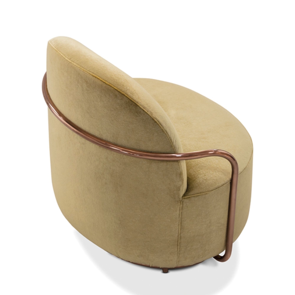 Scarlet Splendour Sedia lounge Orion - 88 Secrets collection