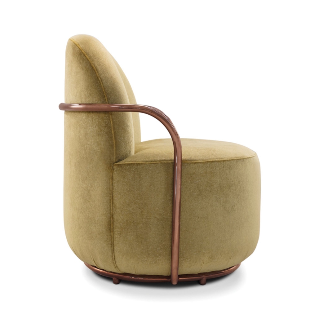 Scarlet Splendour Sedia lounge Orion - 88 Secrets collection