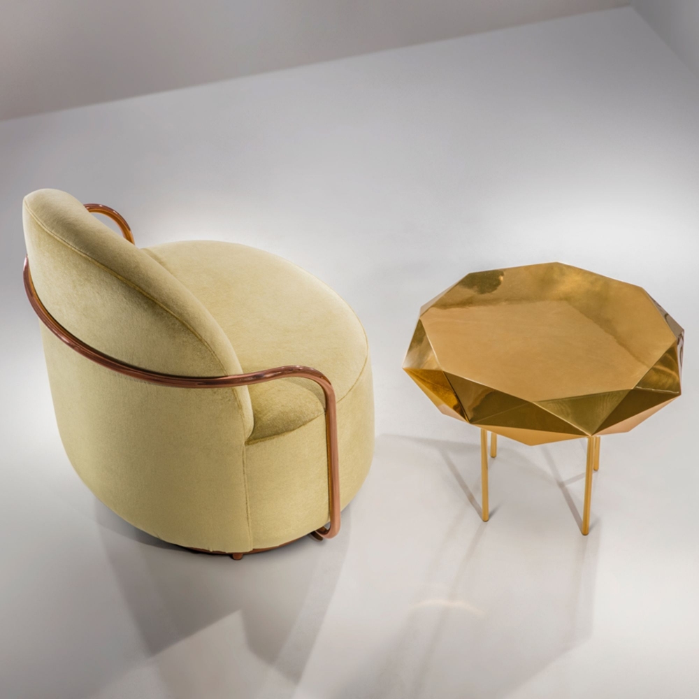 Scarlet Splendour Sedia lounge Orion - 88 Secrets collection