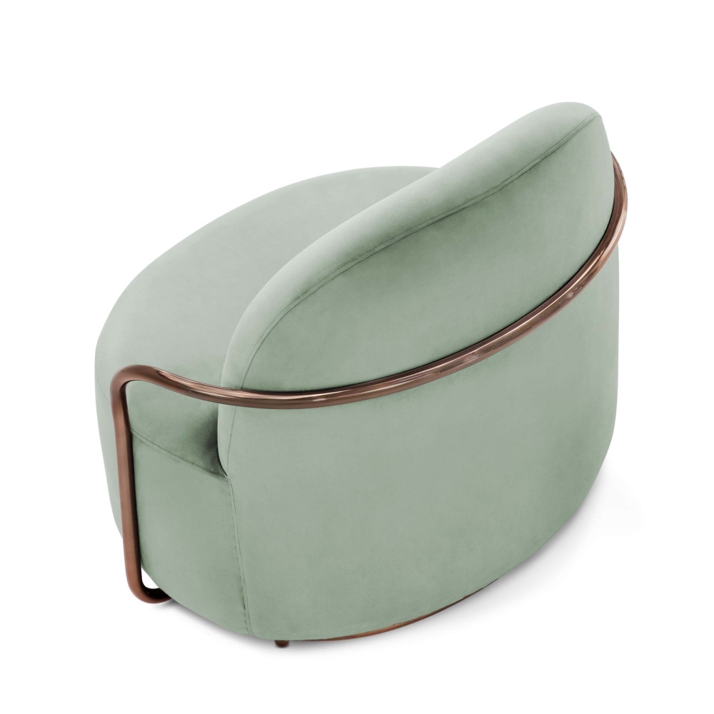 Scarlet Splendour Sedia lounge Orion - 88 Secrets collection