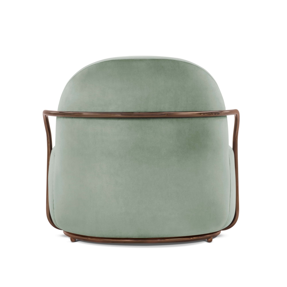 Scarlet Splendour Sedia lounge Orion - 88 Secrets collection