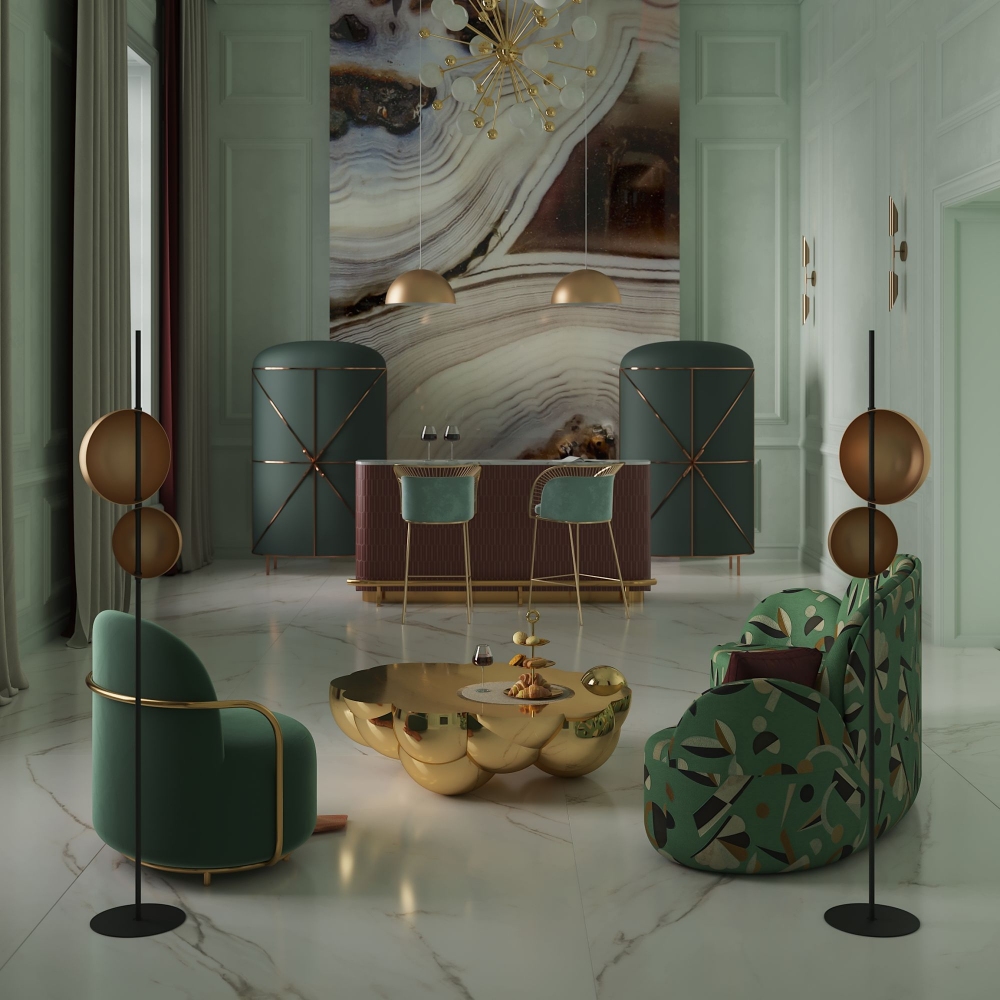 Scarlet Splendour Sedia lounge Orion - 88 Secrets collection