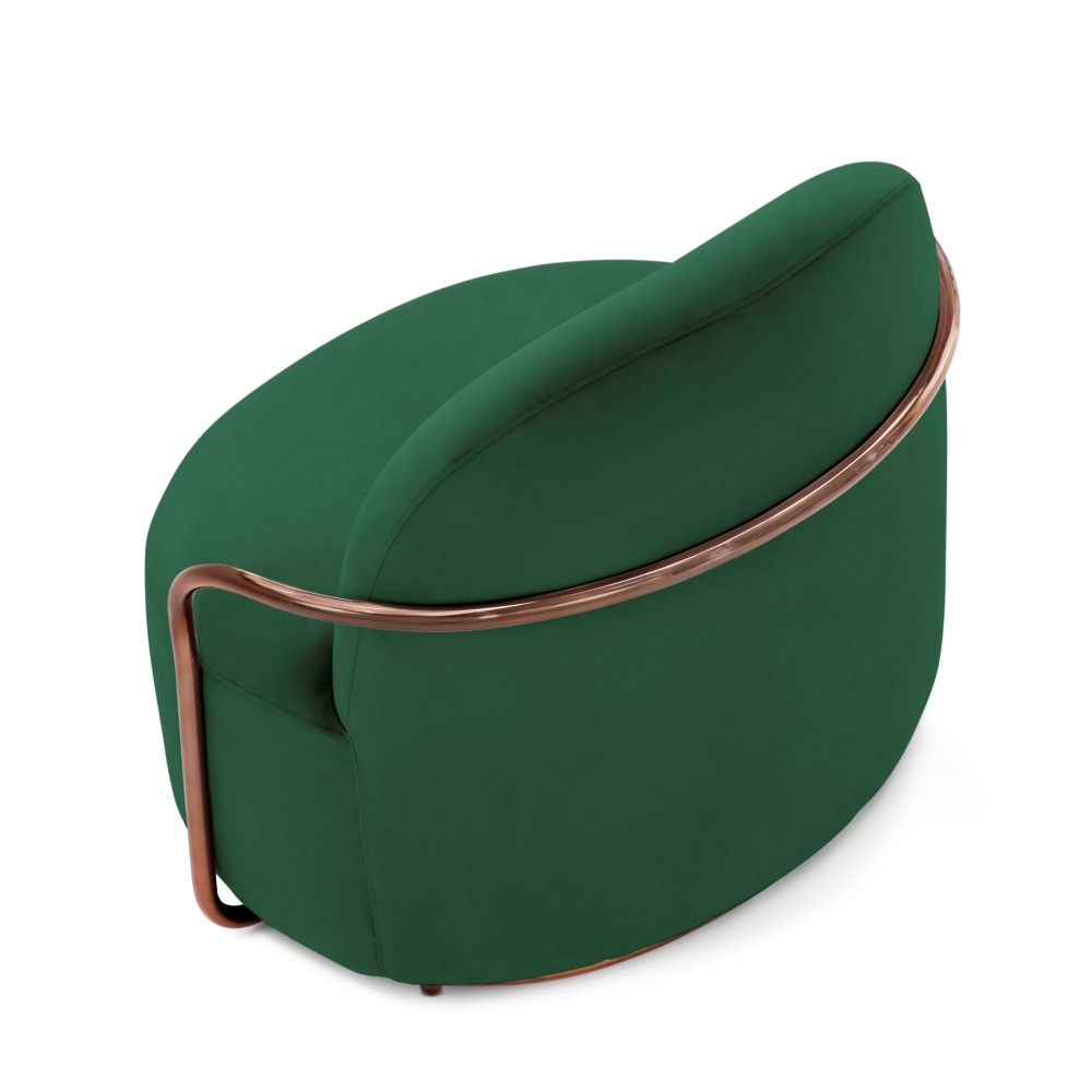 Scarlet Splendour Sedia lounge Orion - 88 Secrets collection