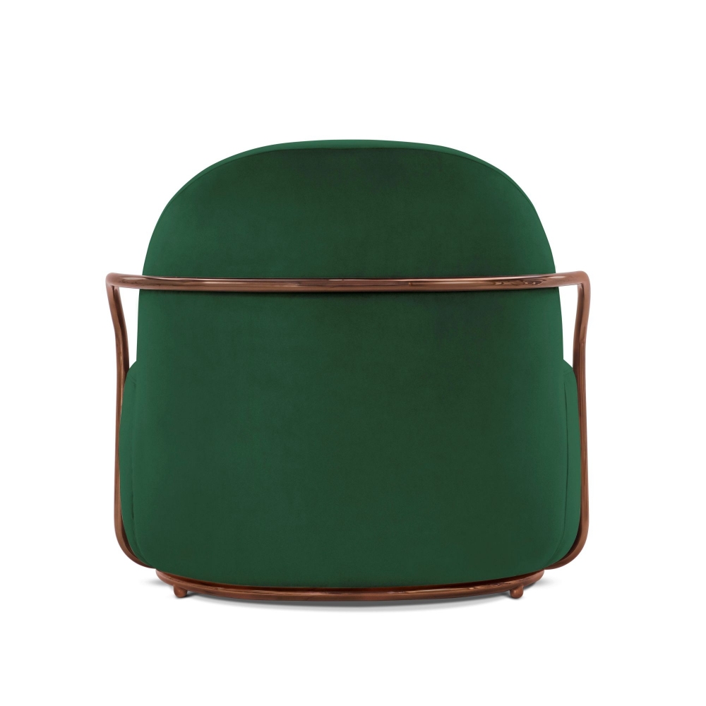 Scarlet Splendour Sedia lounge Orion - 88 Secrets collection