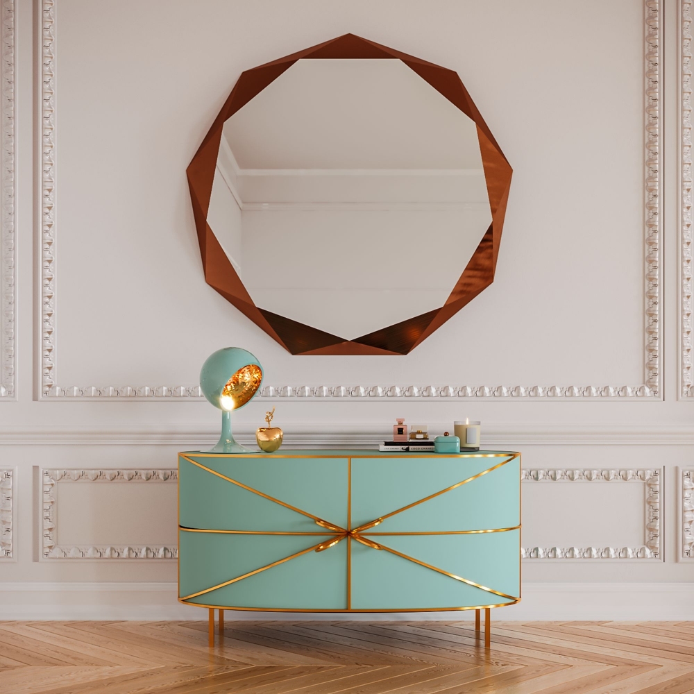 Scarlet Splendour Specchio Stella Large - 88 Secrets Collection