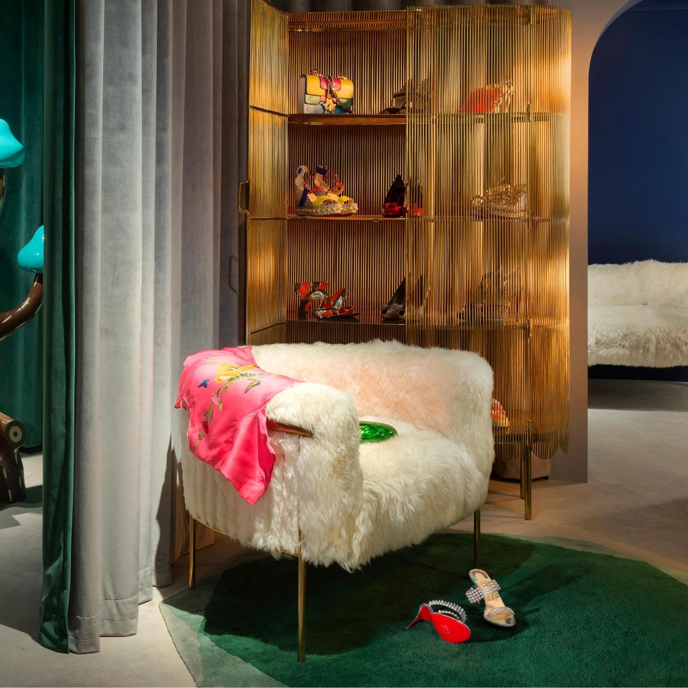 Scarlet Splendour Tappeto Stella cm. 236x233 - 88 Secrets collection