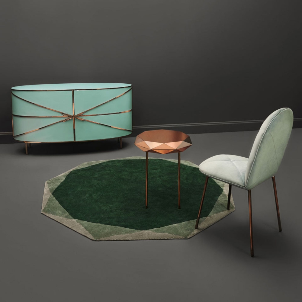 Scarlet Splendour Tappeto Stella cm. 236x233 - 88 Secrets collection