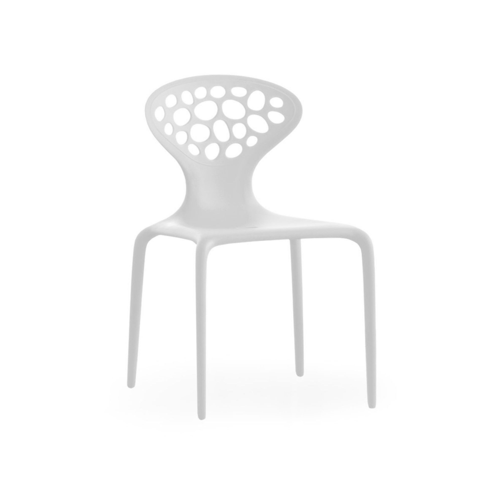 Moroso Sedia con schienale forato Supernatural