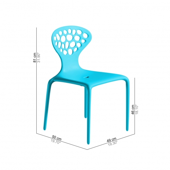 Moroso Sedia con schienale forato Supernatural