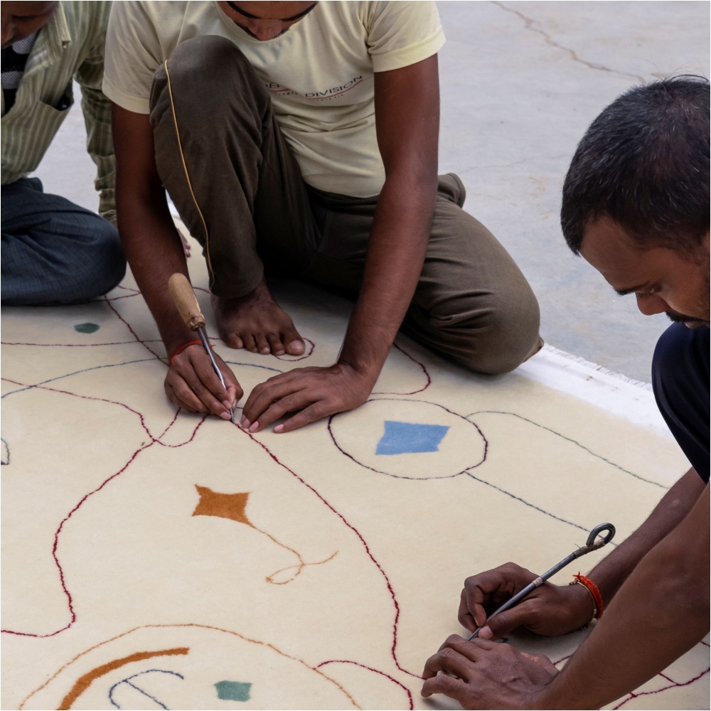 Nanimarquina Tappeto Silhouette Outdoor