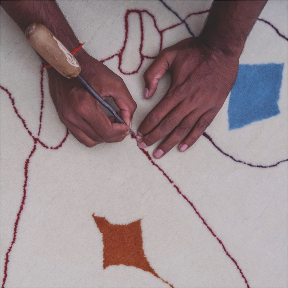 Nanimarquina Tappeto Silhouette Outdoor