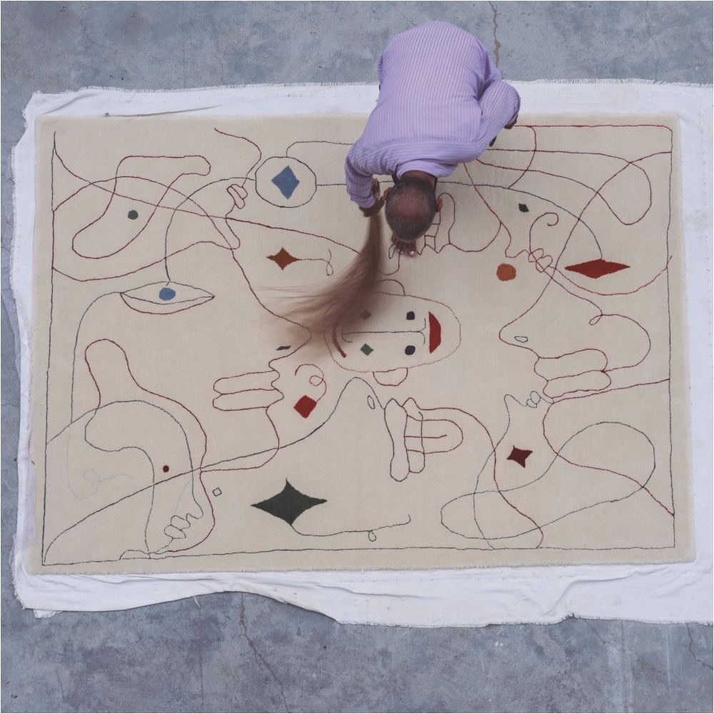 Nanimarquina Tappeto Silhouette Outdoor