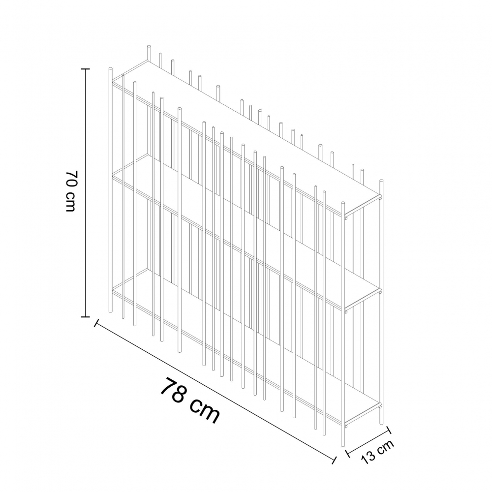 Mogg Libreria METRICA WALL B