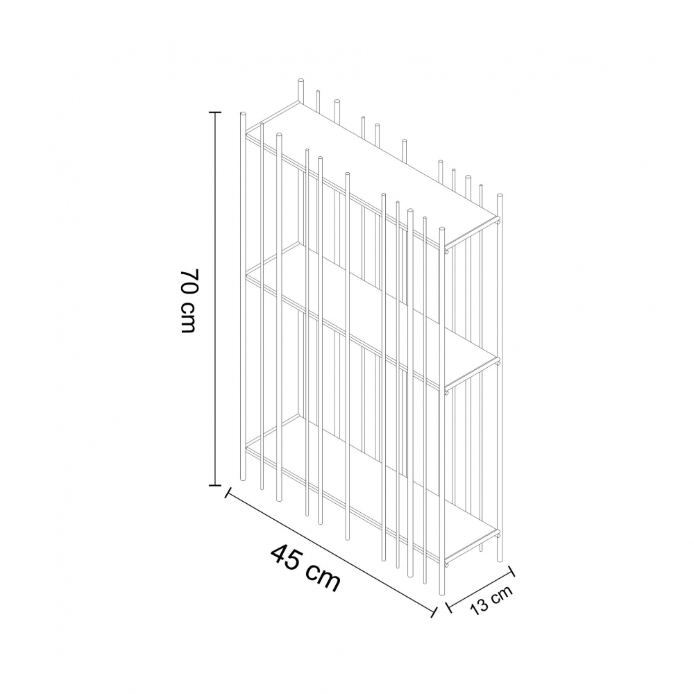 Mogg Libreria METRICA WALL D