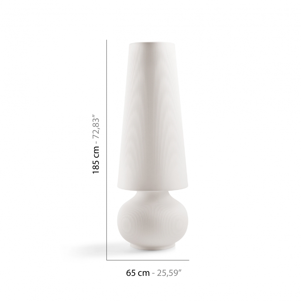 Plust Lampada da terra Fade