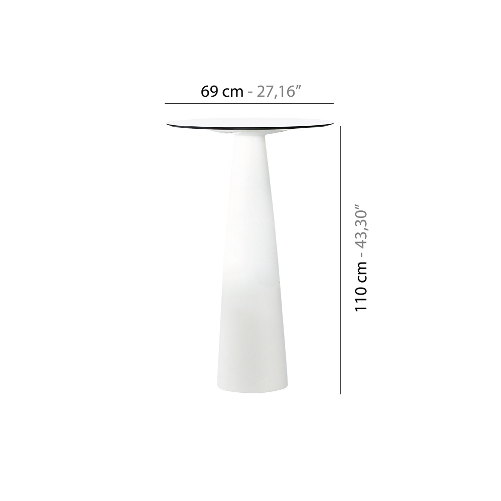 Slide Tavolo Alto Hoplà h 110 cm