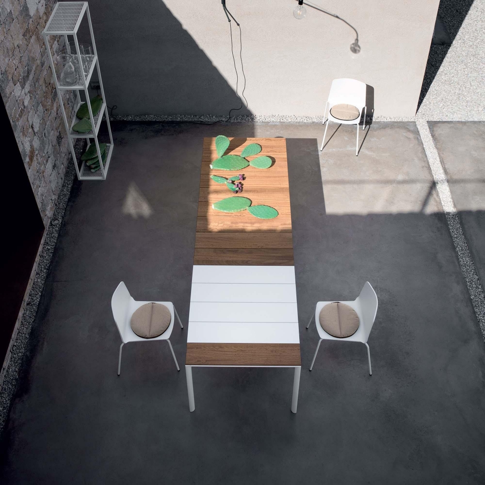 Kristalia Tavolo Maki cm. 189x90 - Piano in legno