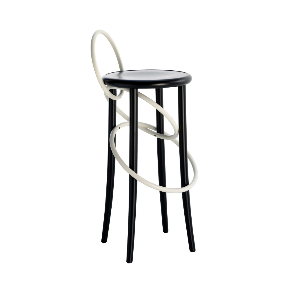 Wiener GTV Design Cirque Stool with backrest