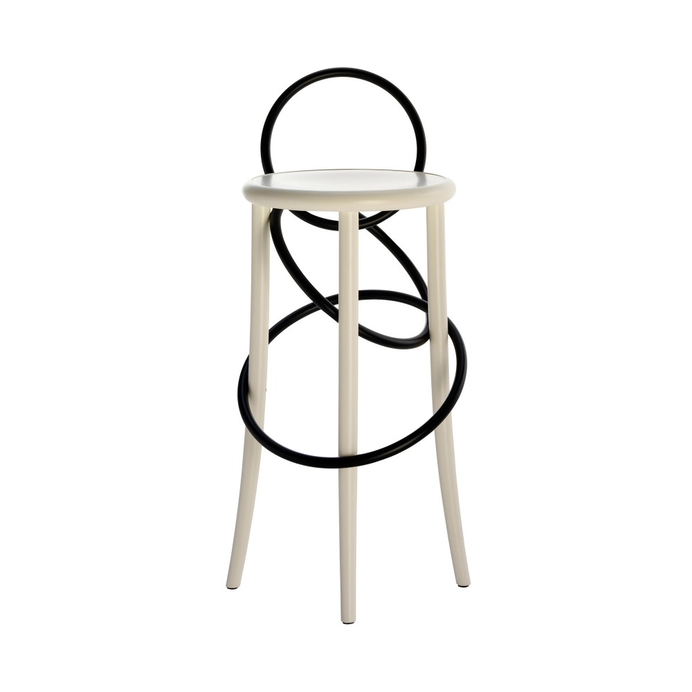 Wiener GTV Design Cirque Stool with backrest