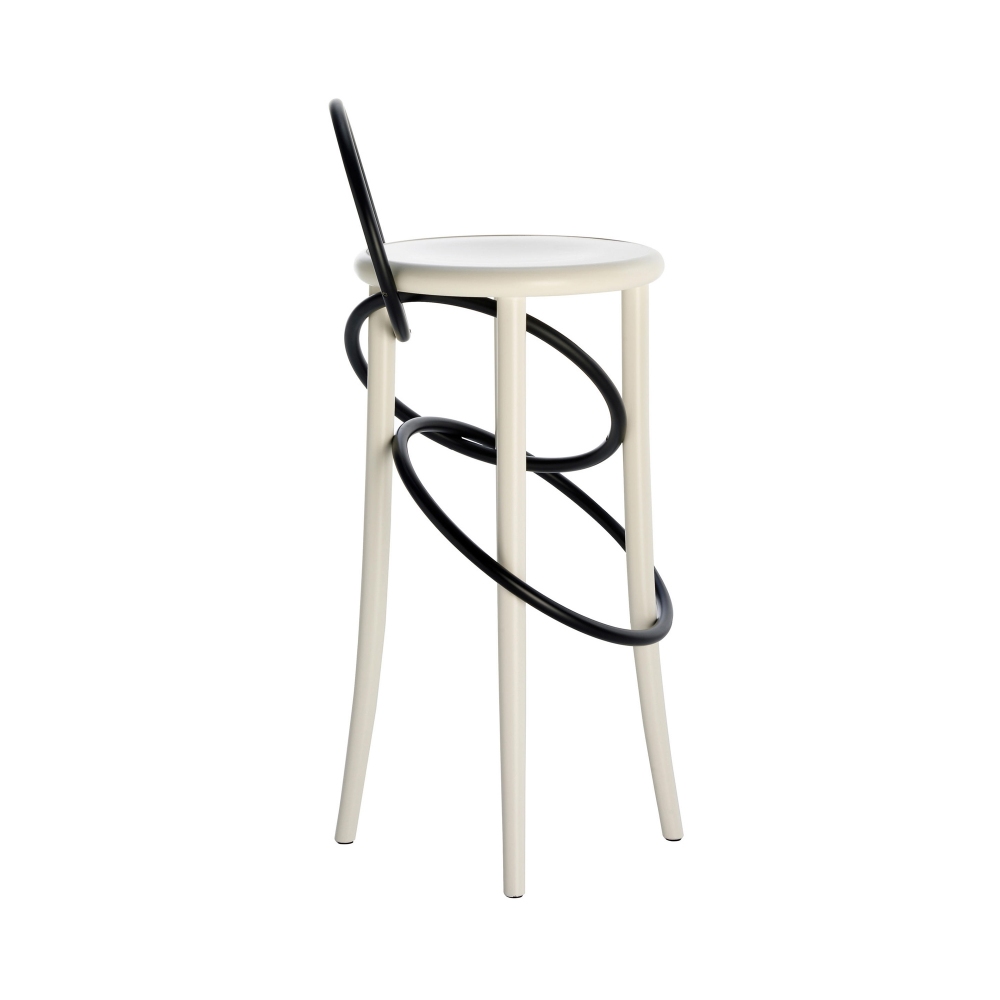 Wiener GTV Design Sgabello con schienale Cirque