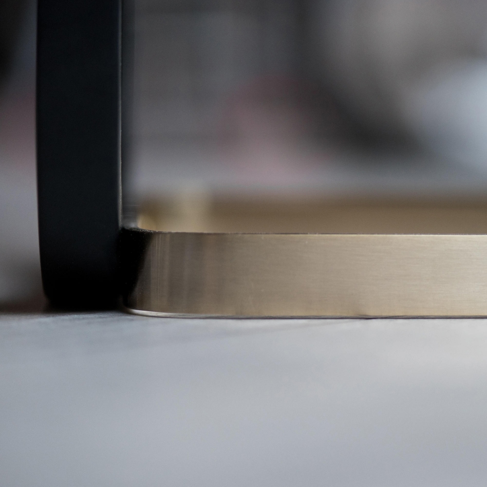 Wiener GTV Design Tavolino Duet B - Piano in vetro