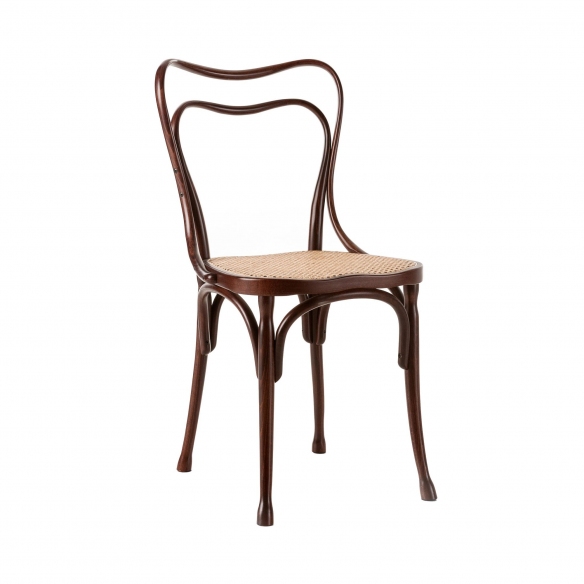 Wiener GTV Design Sedia Loos Café Museum - Seduta in paglia di Vienna