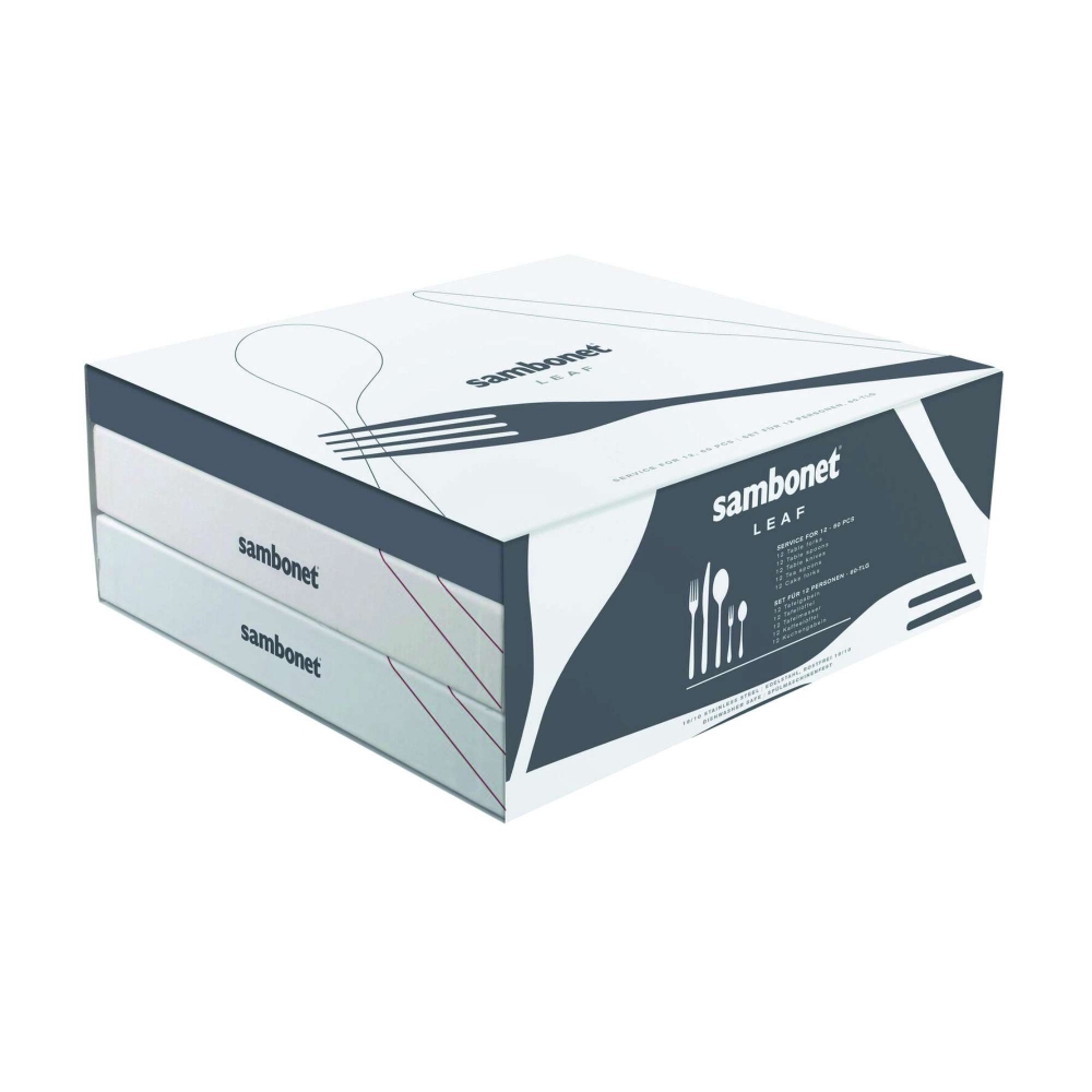 Sambonet Servizio 60 posate Leaf