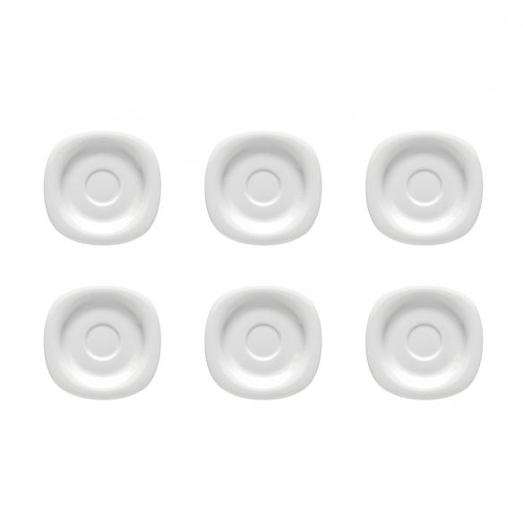 Rosenthal 6 piattini per tazza da caffè Suomi New Generation