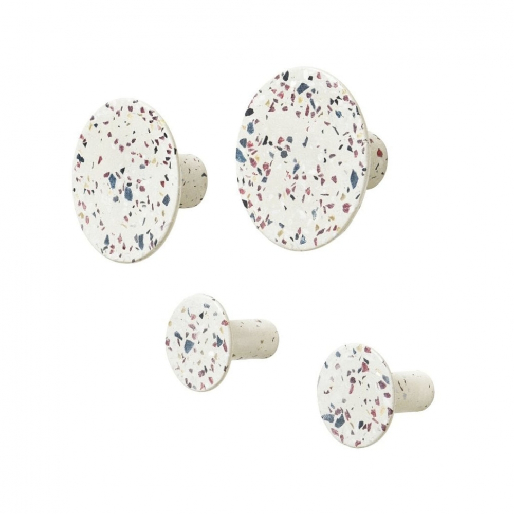 Blomus Set di 4 ganci a parete Ponto...