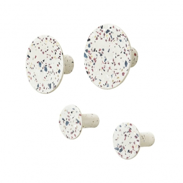 Blomus Set di 4 ganci a parete Ponto (SECONDA SCELTA)