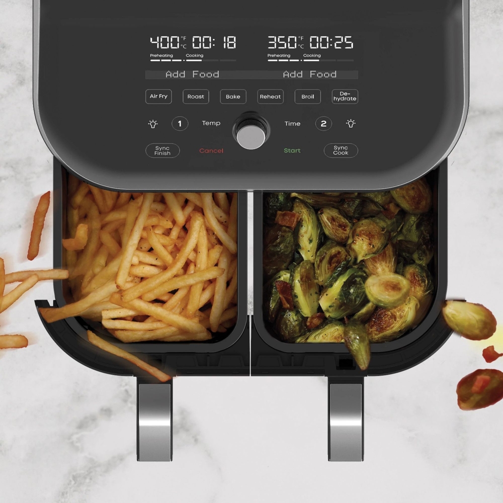 Quick Ship - Instant Pot Vortex Plus Dual ClearCook Air Fryer 8 litres