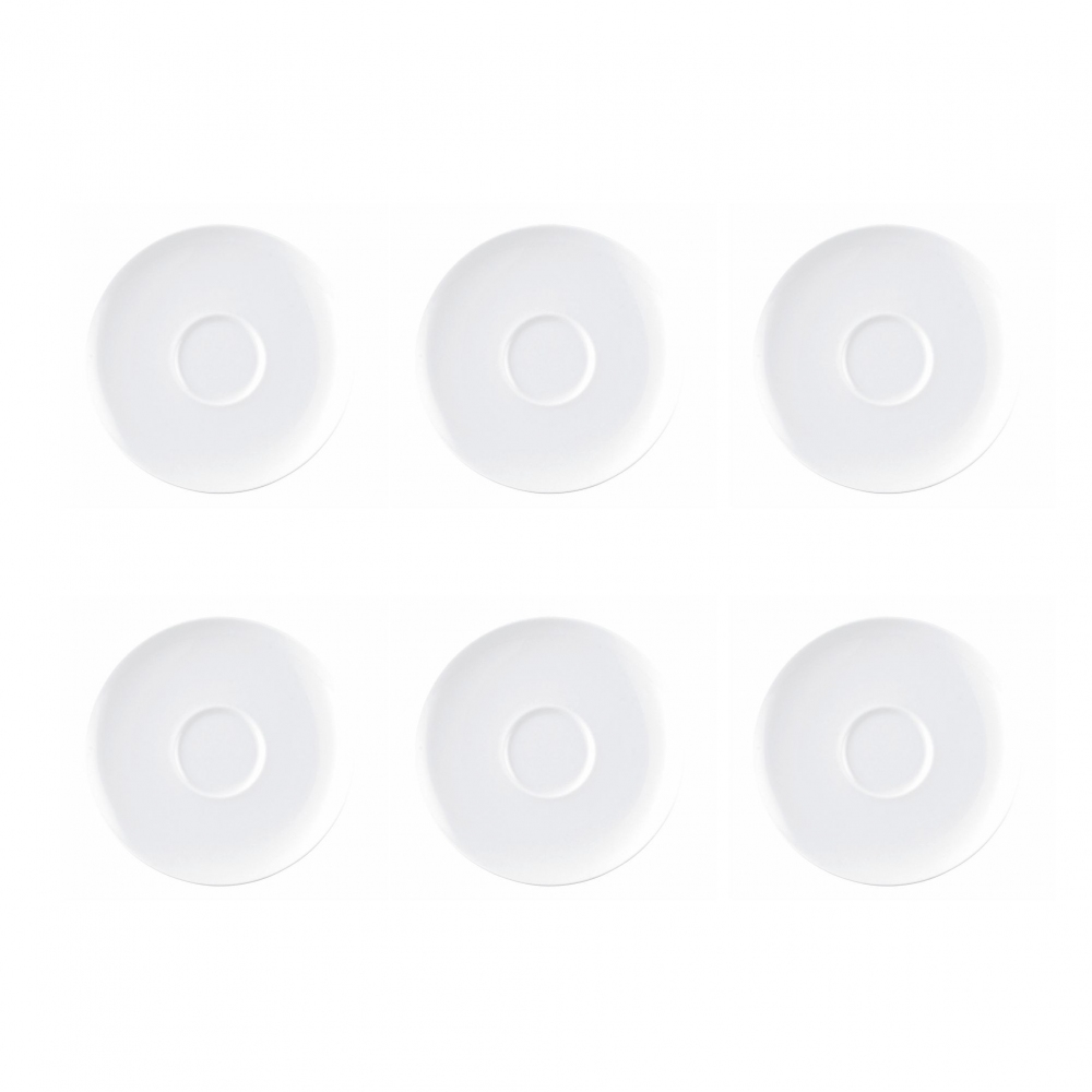 Rosenthal 6 piattini per tazza da tè Tac