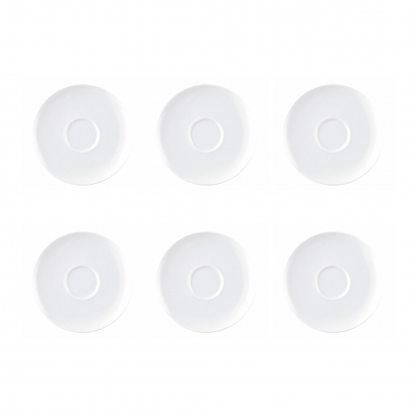 Rosenthal 6 Tac teacup saucers