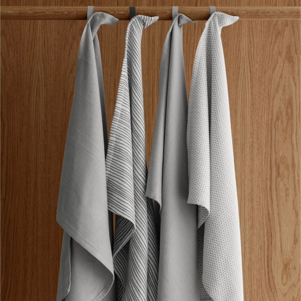 Blomus Set 2 tea towels Quad cm. 50x70