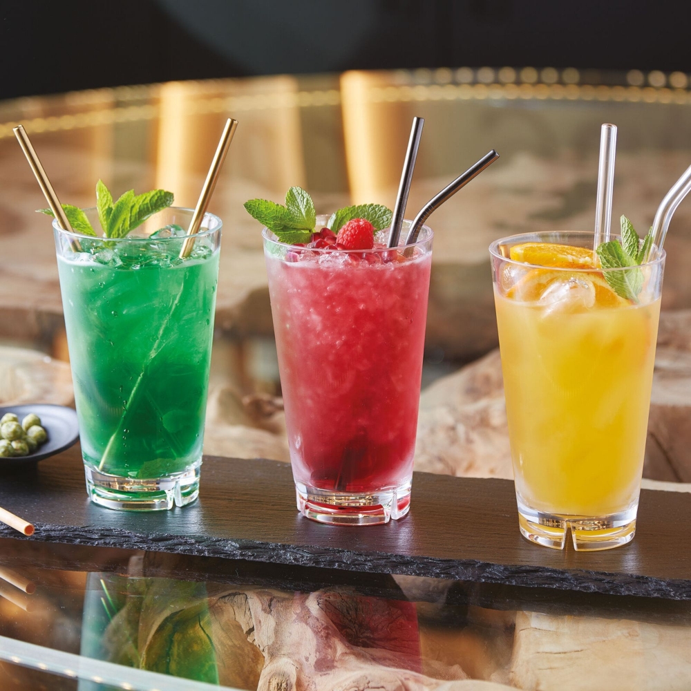 Paderno 12 Straws + Brush