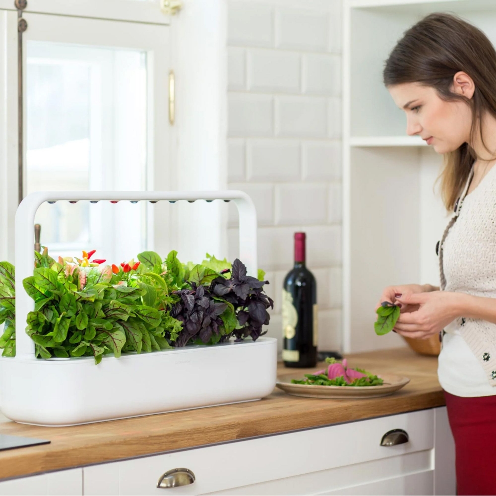 Click & Grow Complete Smart Garden 9 hydroponic vegetable garden kit