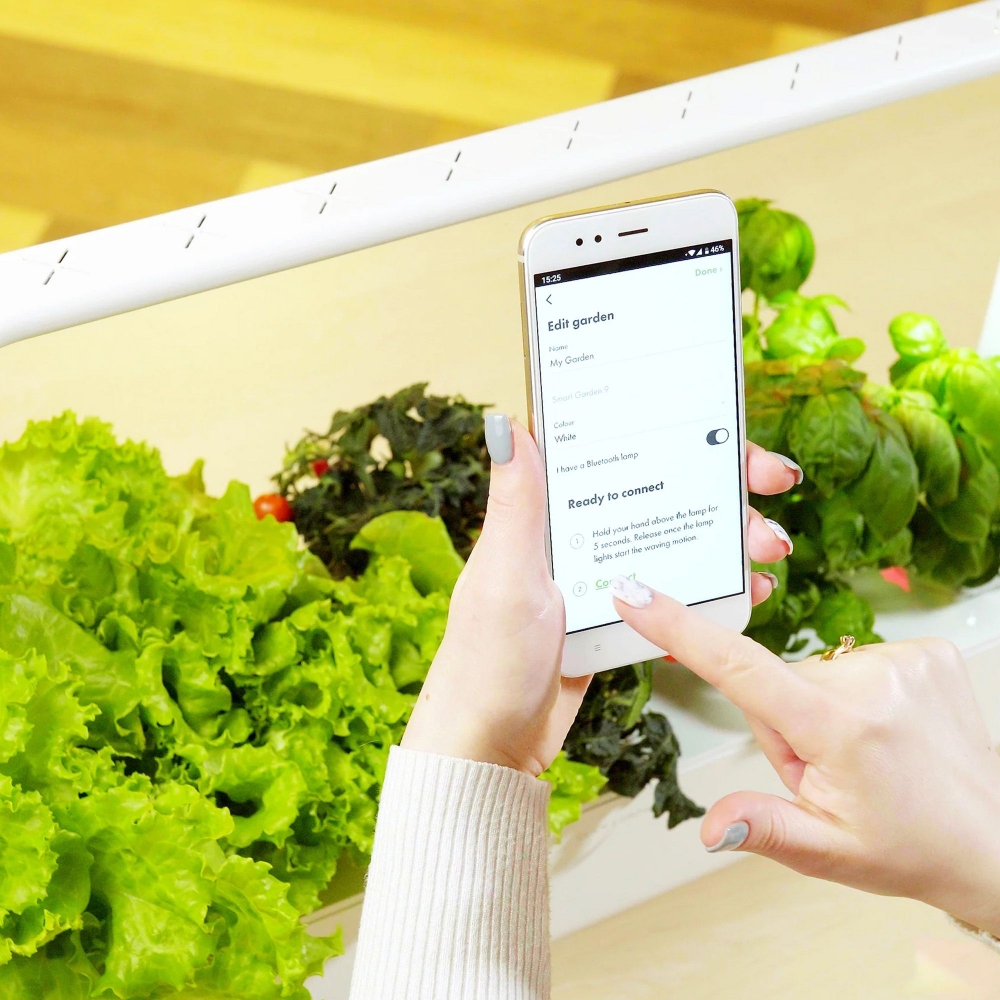 Click & Grow Complete Smart Garden 9 hydroponic vegetable garden kit